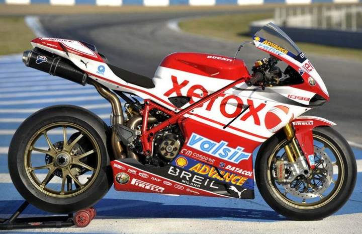 Ducati 1098 on sale race bike